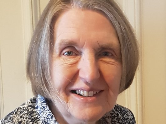 Head shot of Diana, diagnosed with myelofibrosis in 2012
