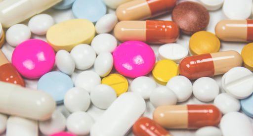 A variety of pills