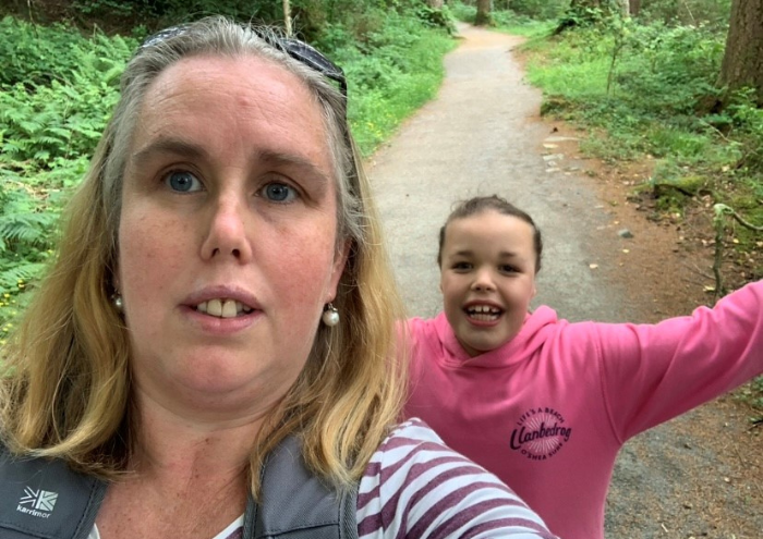 Emily and her daughter, Phoebe