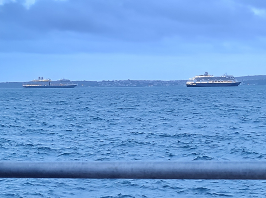 Ghost ships in Torbay